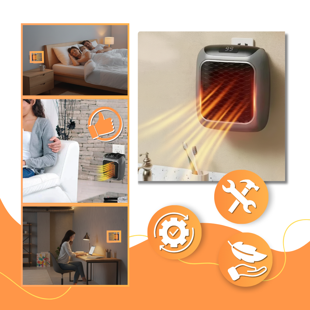 Ultra-Slim Smart Room Heater - Ozerty