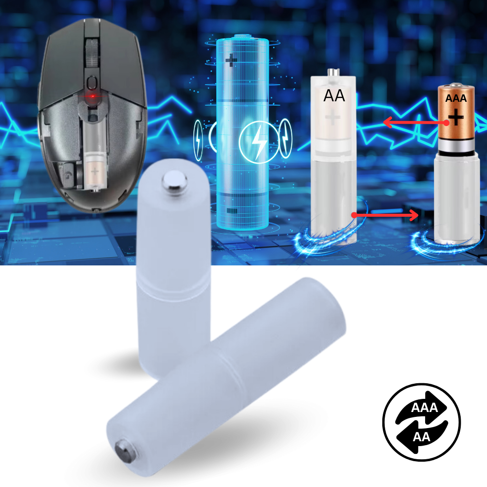 Universal AAA to AA Battery Converter  - Ozerty