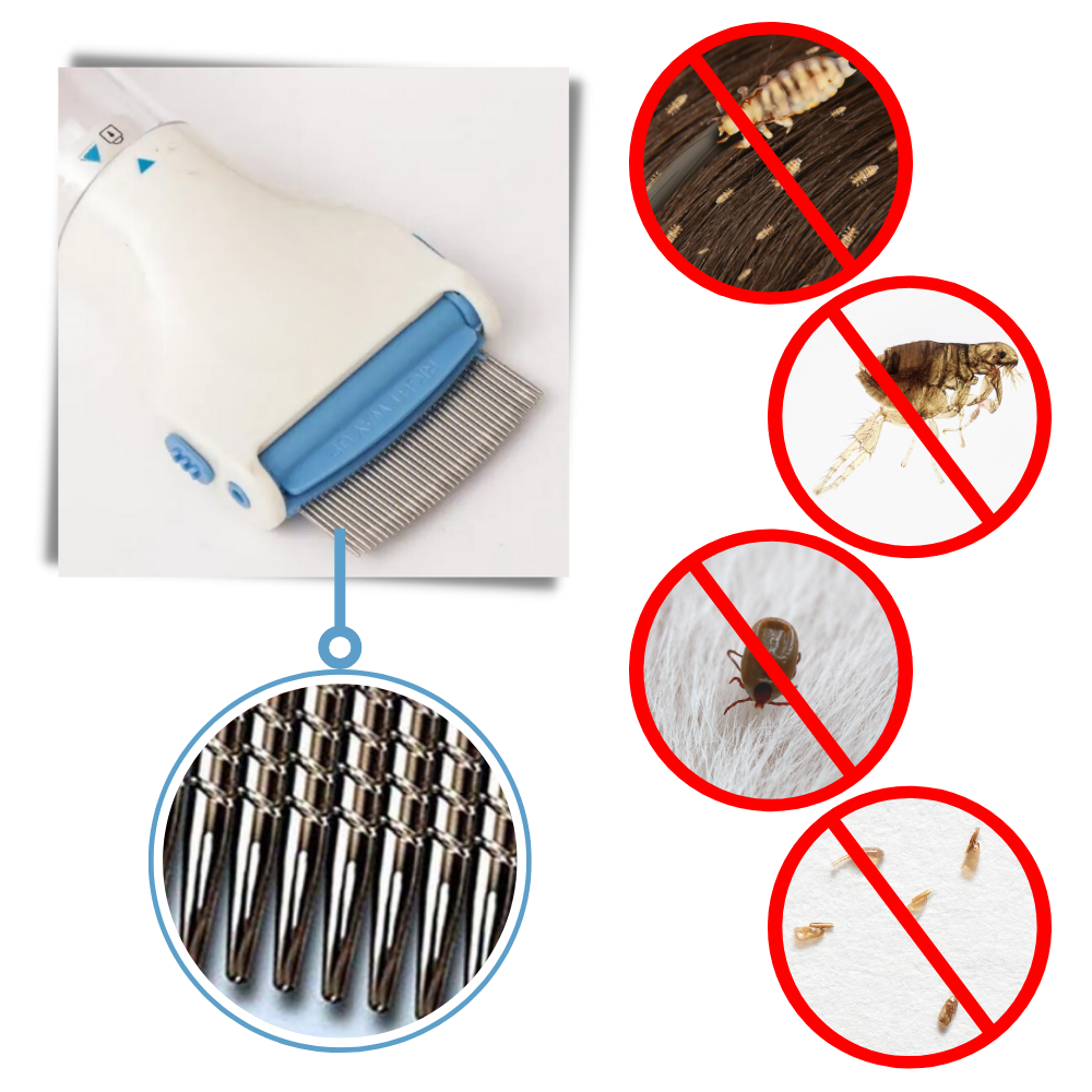 Universal Electric Lice Comb - Ozerty