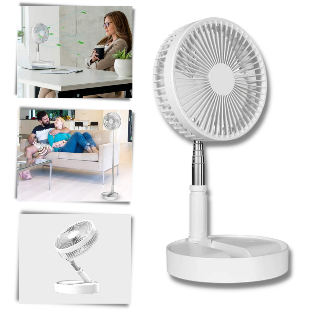 USB charging portable fan  - Ozerty