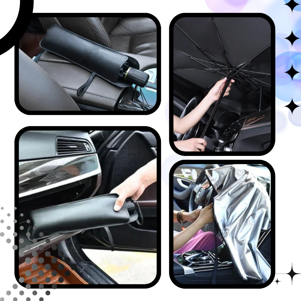 UV Protection Car Windshield Umbrella - Ozerty