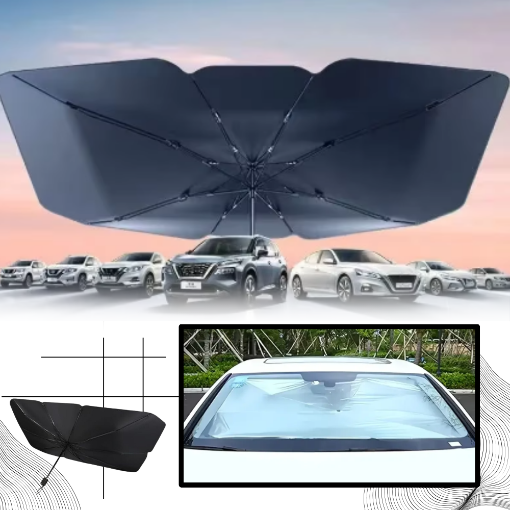 UV Protection Car Windshield Umbrella - Ozerty