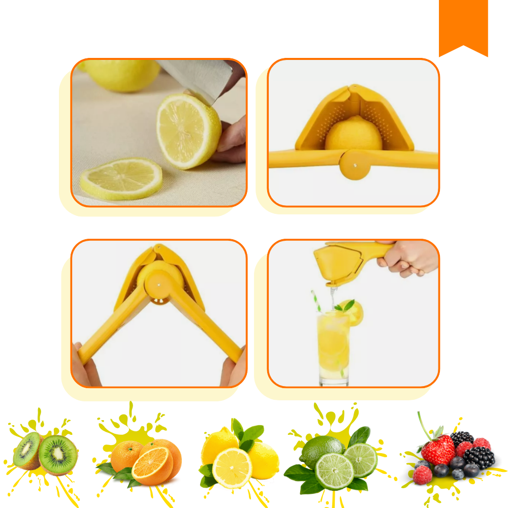 Versatile Manual Citrus Juicer - Ozerty