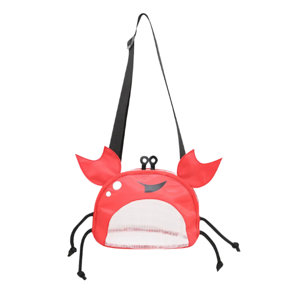 Waterproof Crab Child Beach Bag -Pink - Ozerty