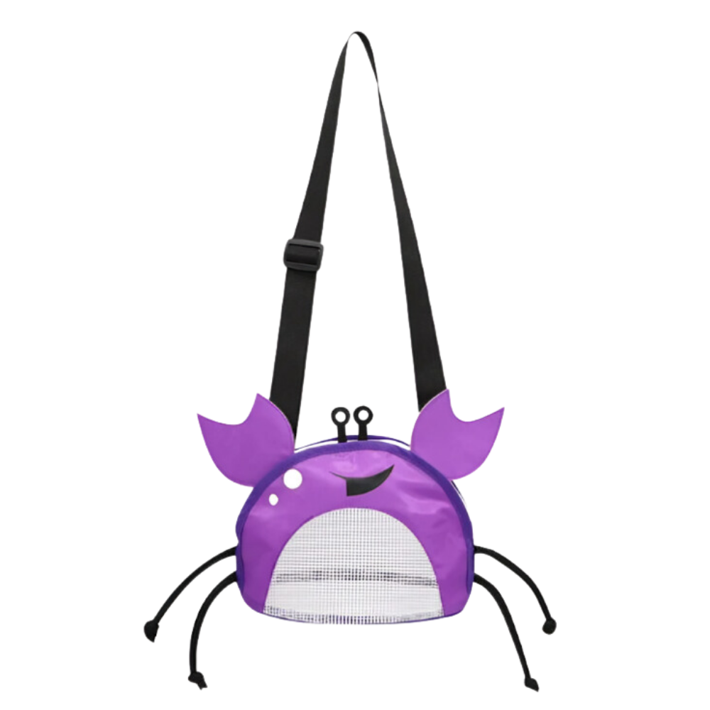 Waterproof Crab Child Beach Bag -Purple - Ozerty