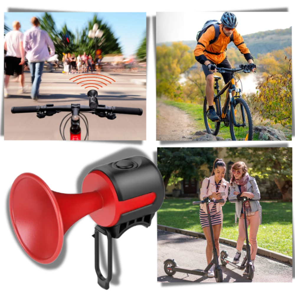 Waterproof Loud Electric Bike Horn - Ozerty