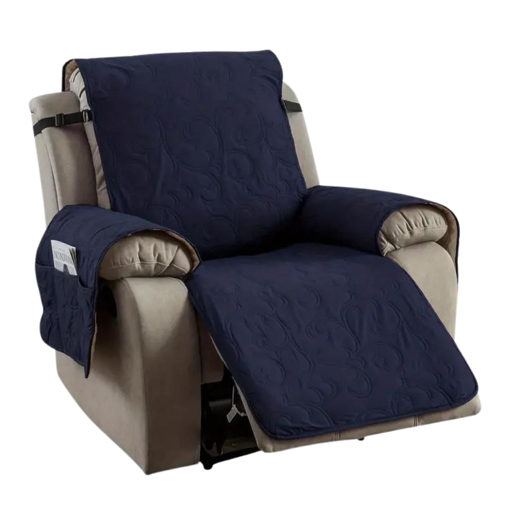 Waterproof Recliner Slipcover -Navy - Ozerty