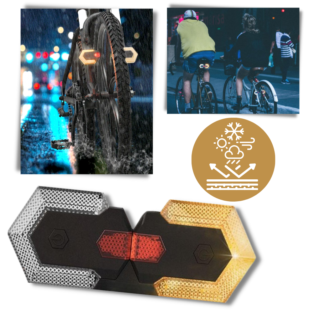 Wireless Bicycle Indicator Lights  - Ozerty