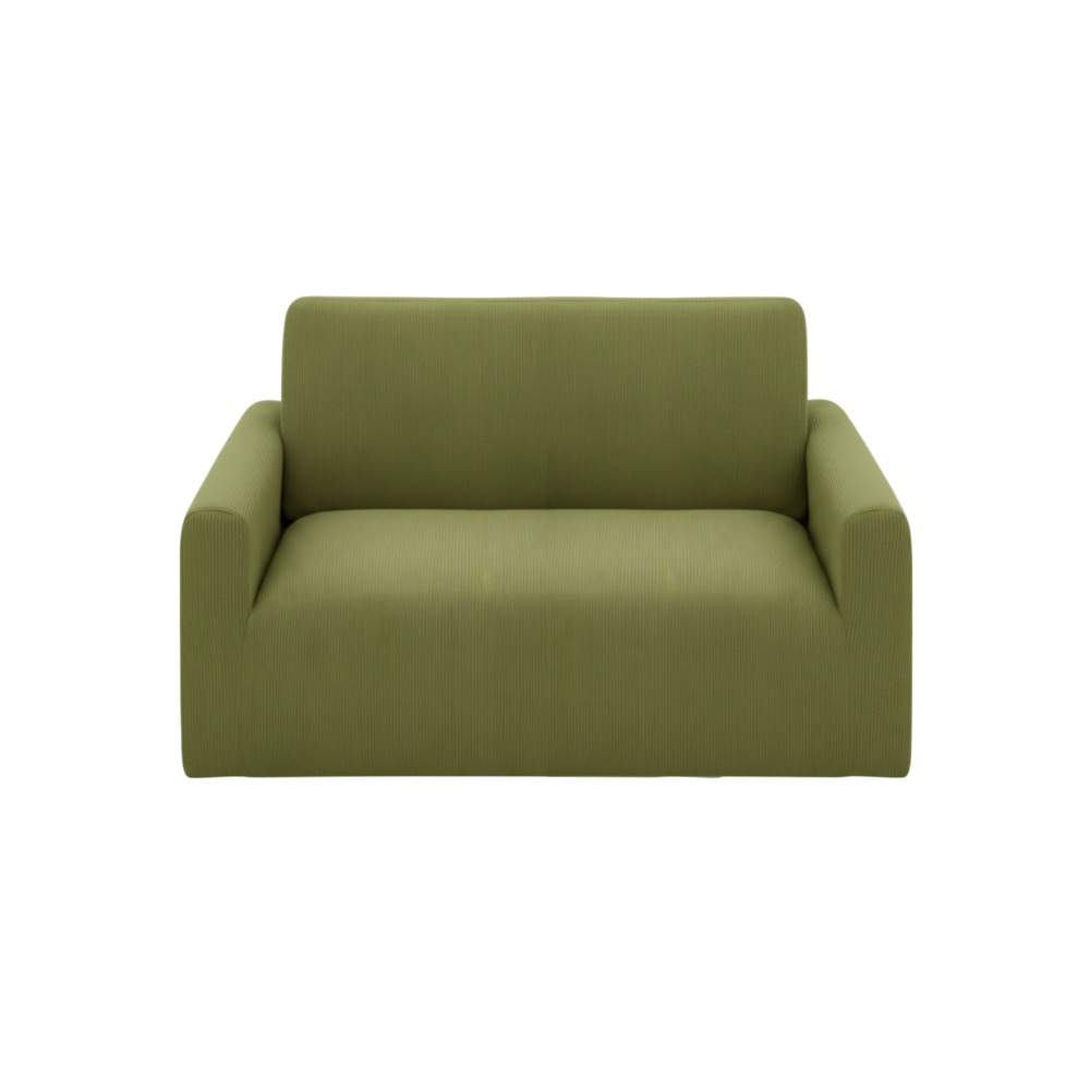 Wrinkle Free Corduroy Sofa Cover -Undivided - Ozerty